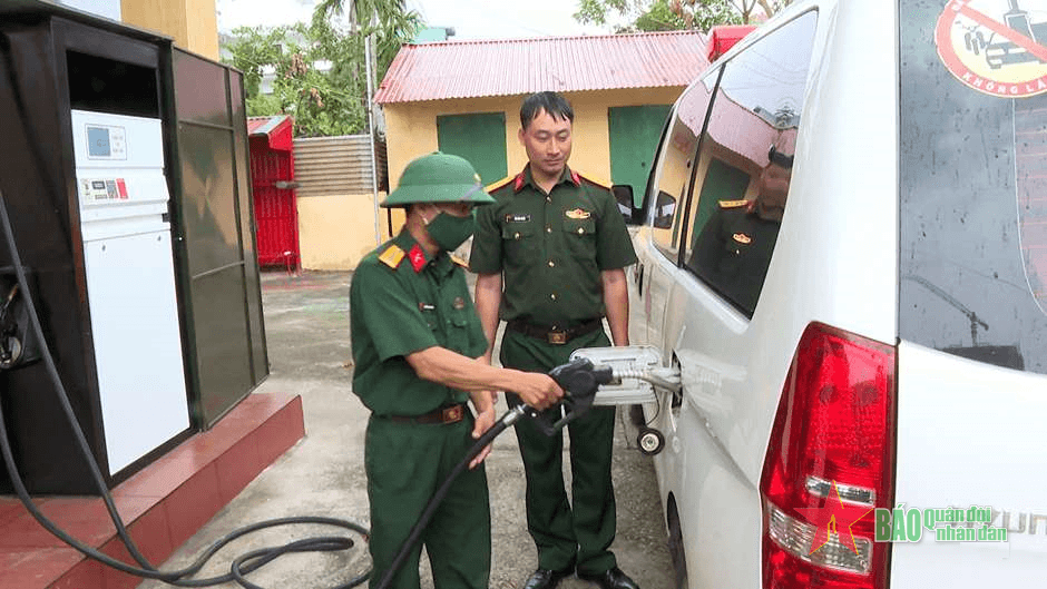 Bảo đảm an toàn ở Kho Xăng dầu (Phòng Hậu cần-Kỹ thuật, Bộ CHQS TP Hải Phòng)