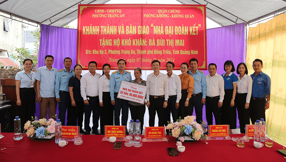 Gia đình bà Mai đã có nhà mới