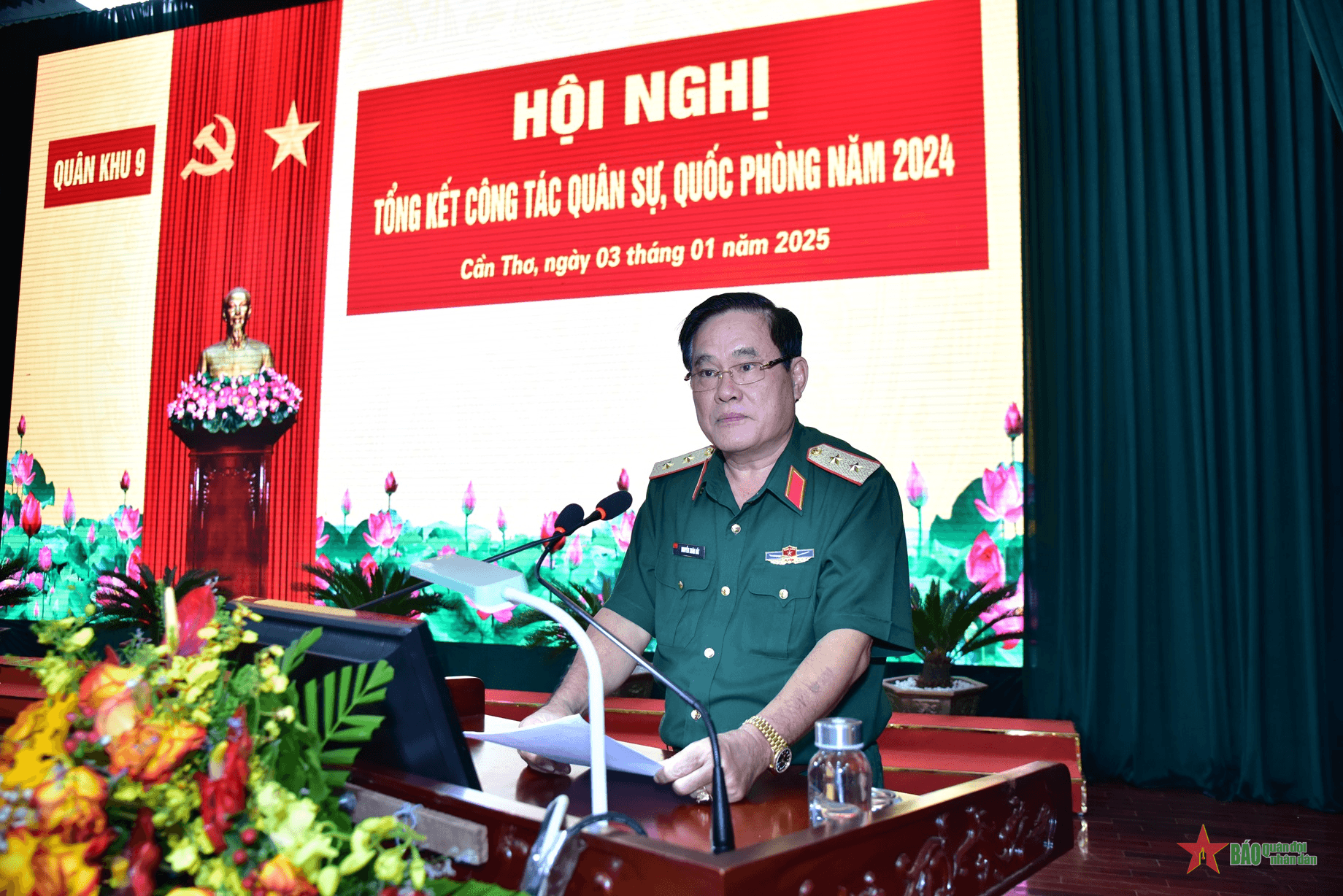Quân khu 9: Khắc phục khó khăn, hoàn thành toàn diện nhiệm vụ quân sự, quốc phòng năm 2024