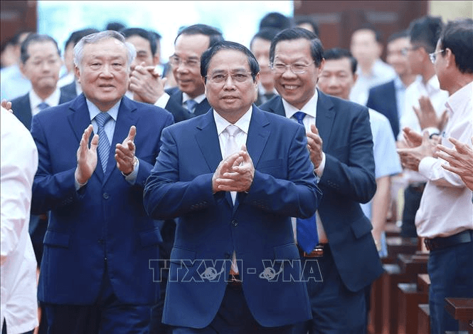 Thủ tướng chủ trì Hội nghị công bố kế hoạch triển khai xây dựng Trung tâm tài chính khu vực và quốc tế tại Việt Nam