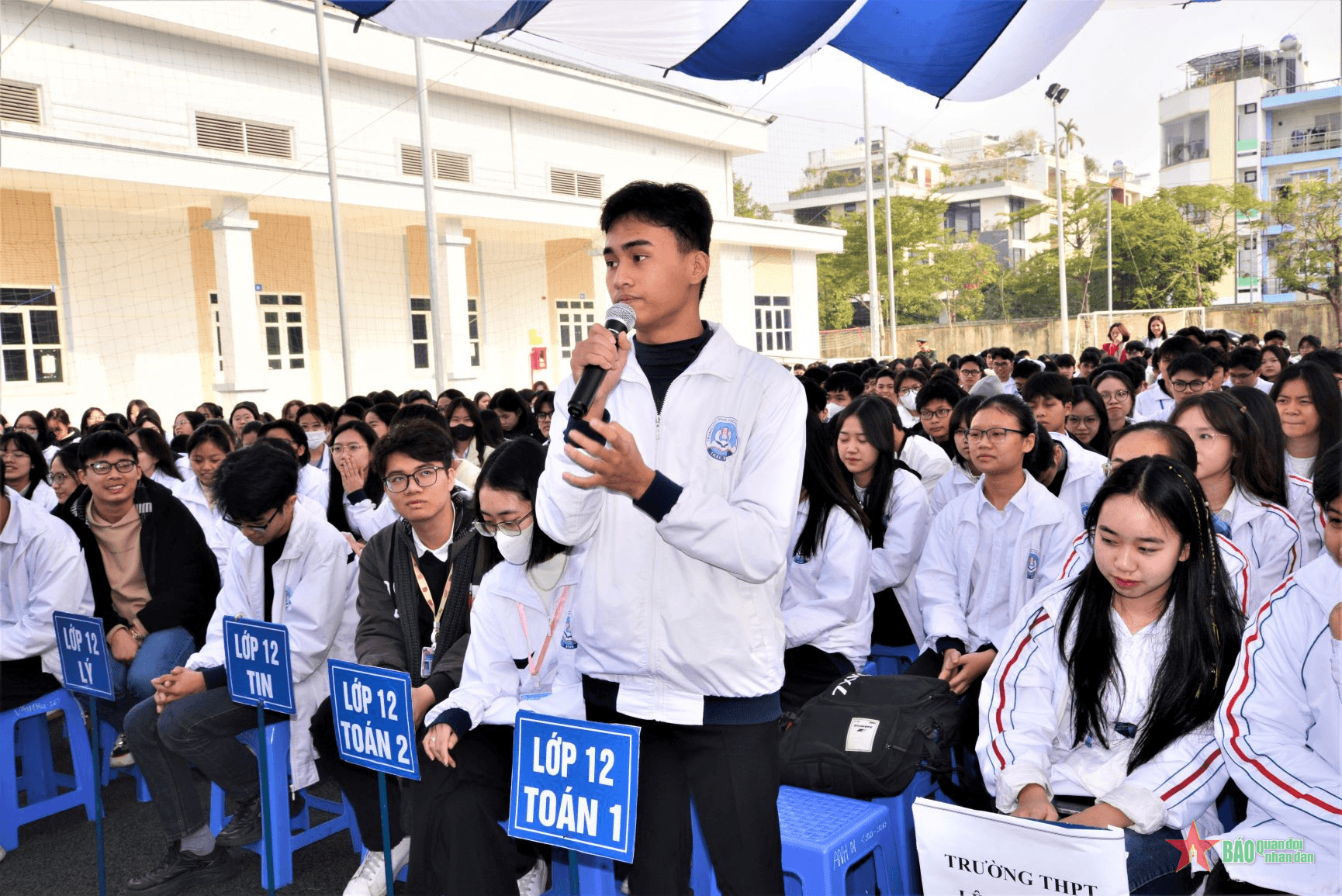 Học viện Quân y tổ chức tư vấn tuyển sinh tại Thái Bình