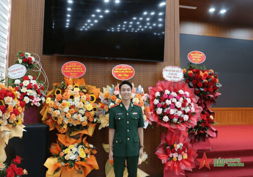 Gương sáng tiêu biểu toàn diện học viên, bác sĩ quân y