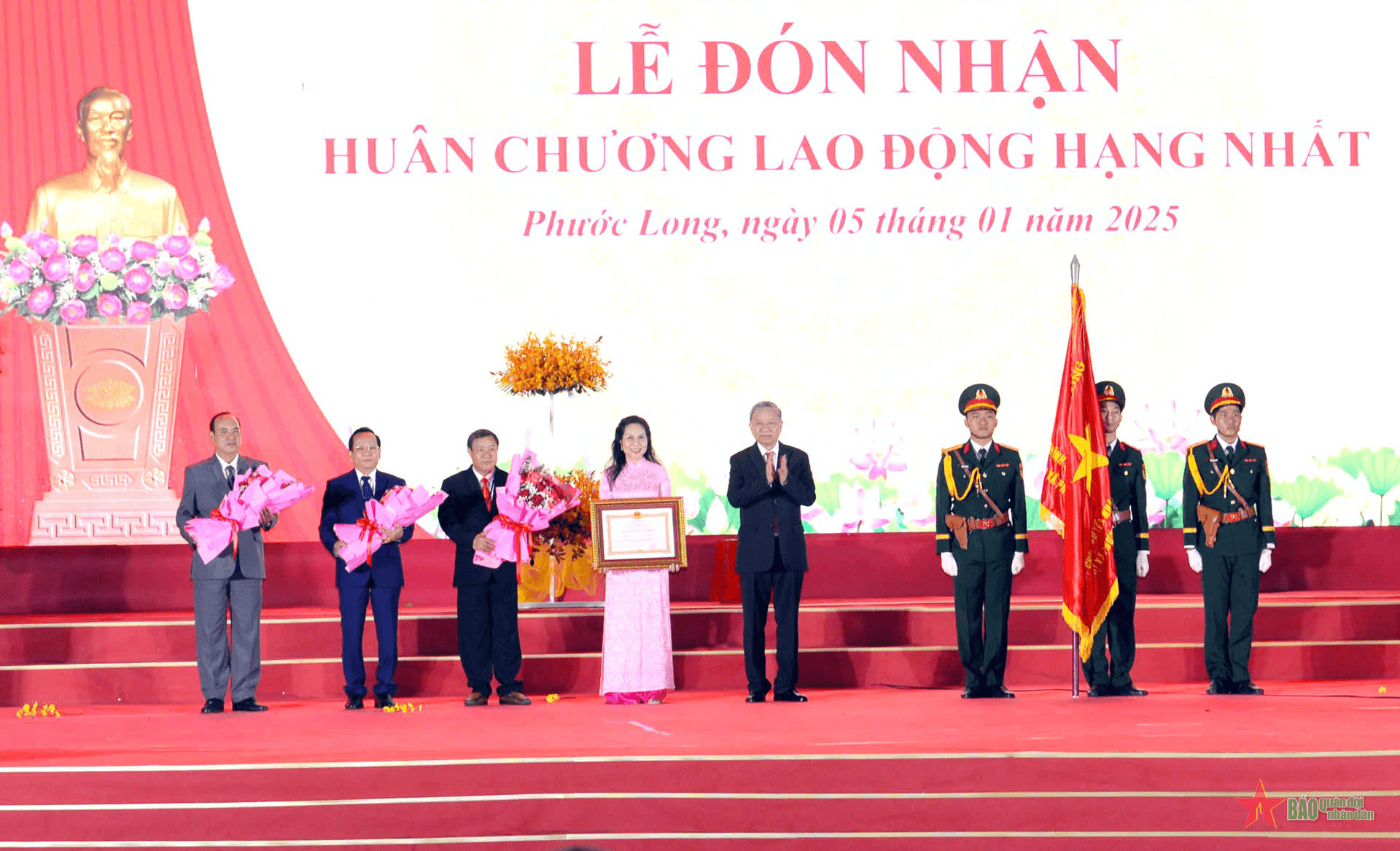 Tổng Bí thư Tô Lâm dự Lễ kỷ niệm 50 năm Ngày giải phóng Phước Long