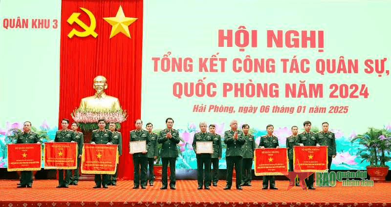 Bộ tư lệnh Quân khu 3 tổng kết công tác quân sự, quốc phòng năm 2024