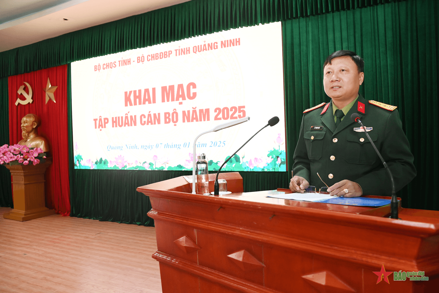 Bộ CHQS - Bộ Chỉ huy BĐBP tỉnh Quảng Ninh: Khai mạc tập huấn cán bộ năm 2025