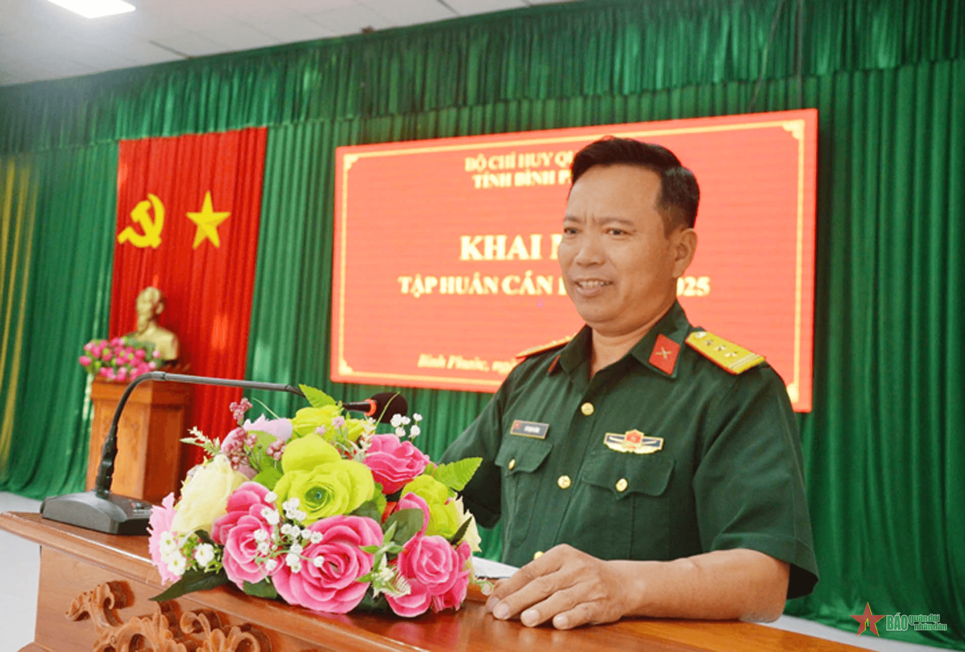 ​Bộ Chỉ huy Quân sự tỉnh Bình Phước tập huấn cán bộ năm 2025