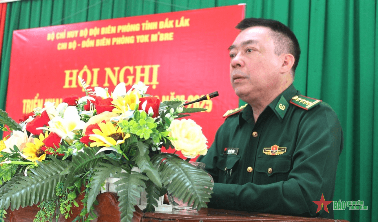 Bộ đội Biên phòng tỉnh Đắk Lắk triển khai công tác biên phòng năm 2025
