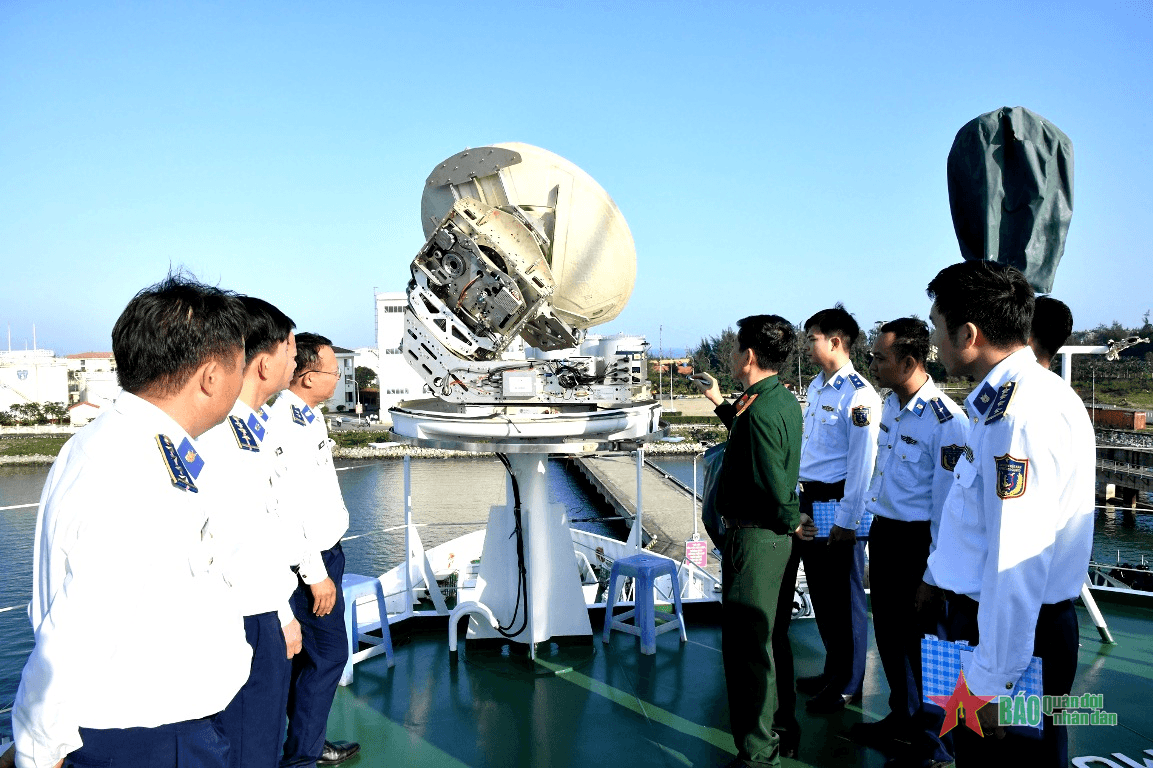 Vùng Cảnh sát biển 2 tập huấn cán bộ đầu năm 2025