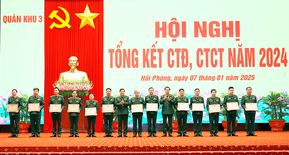 Xây dựng Đảng bộ Quân khu 3 vững mạnh về chính trị, tư tưởng, đạo đức, tổ chức và cán bộ