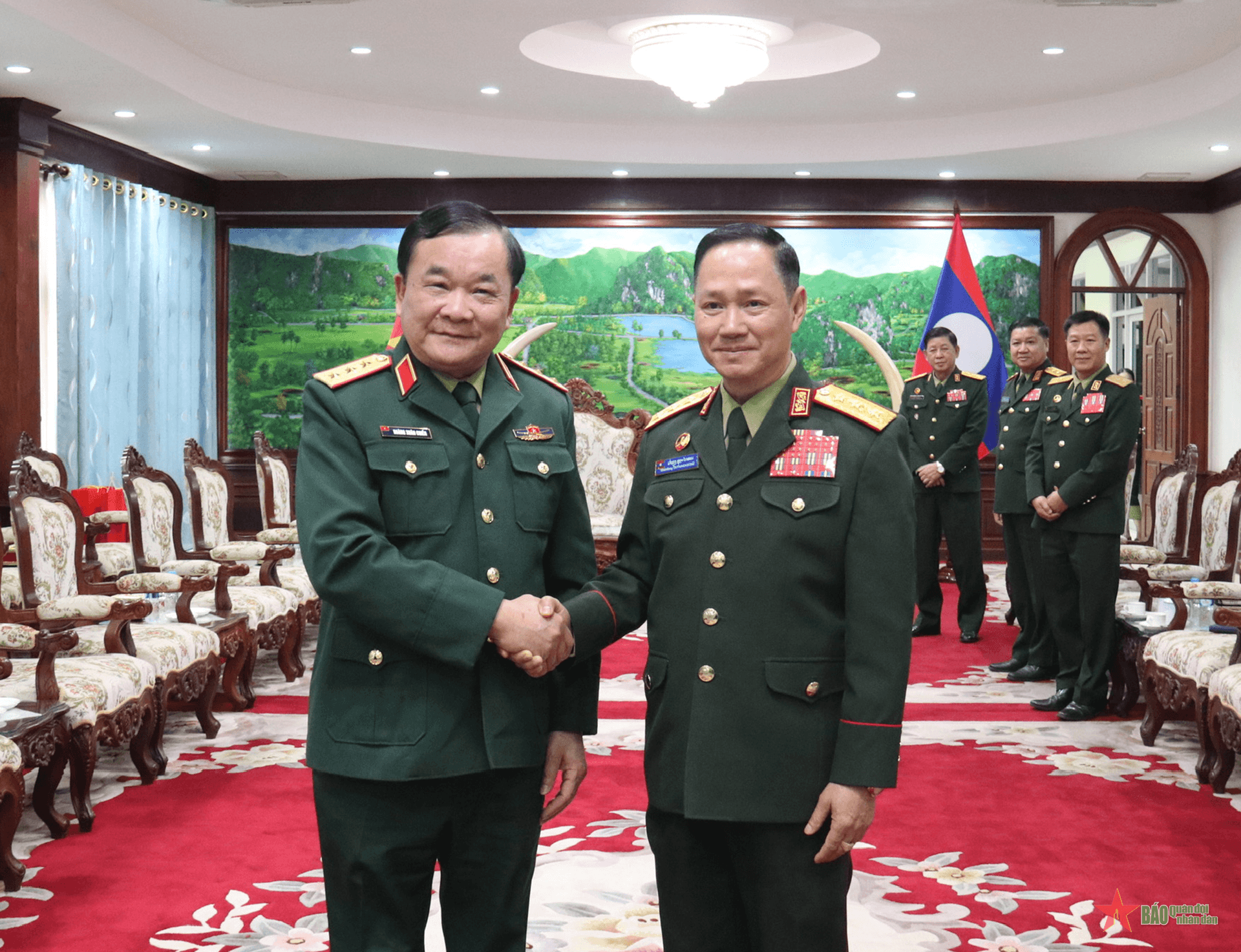 Việt Nam sẵn sàng hỗ trợ Lào xây dựng năng lực gìn giữ hòa bình Liên hợp quốc