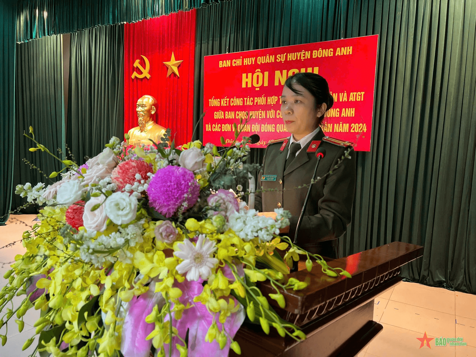 Hội nghị rút kinh nghiệm công tác phối hợp hiệp đồng tại huyện Đông Anh
