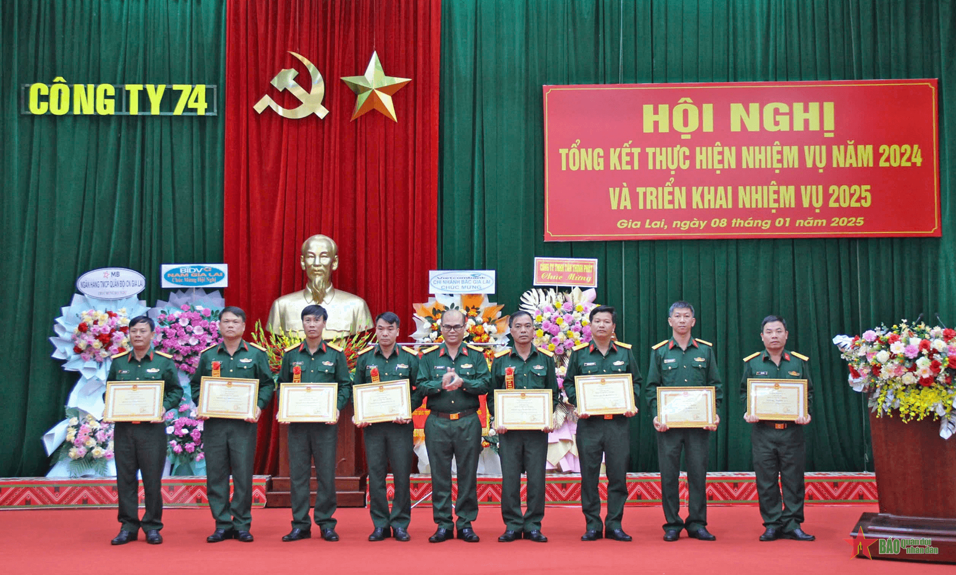 Công ty 74: Lợi nhuận năm 2024 đạt hơn 170 tỷ đồng