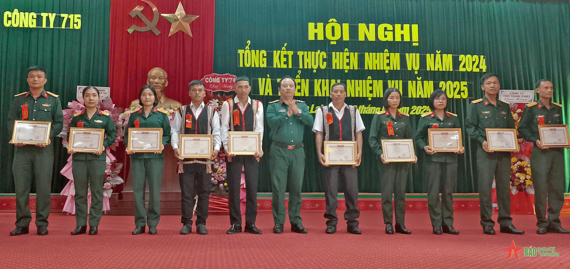 Công ty 715 (Binh đoàn 15): Hoàn thành toàn diện các nhiệm vụ năm 2024