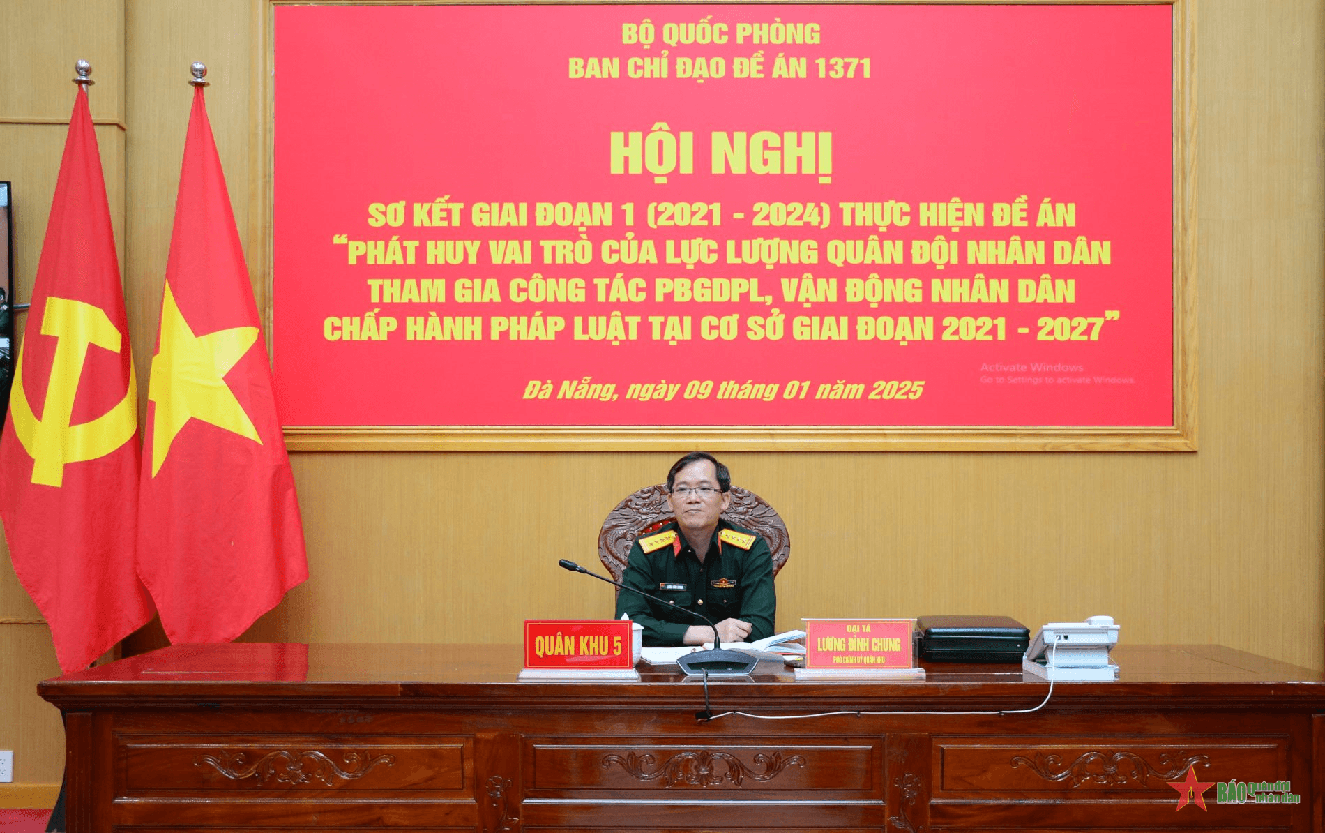 Thực hiện Đề án 1371, Quân khu 5 đạt nhiều kết quả nổi bật