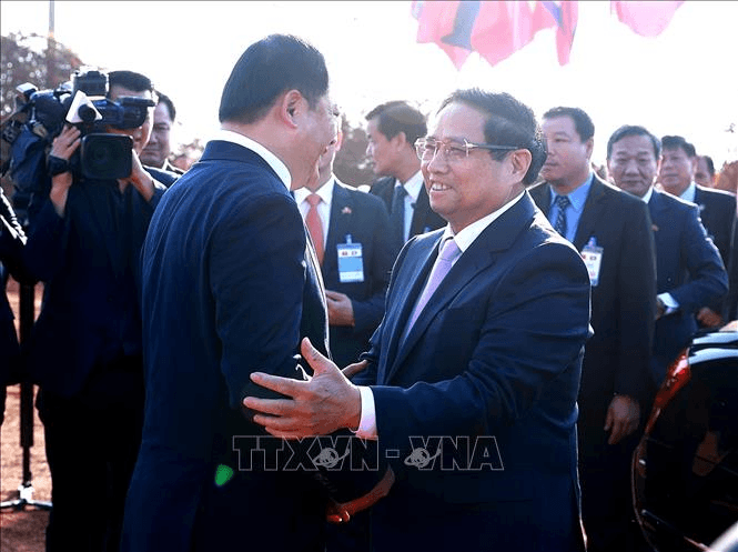 Những dấu ấn đặc biệt trong chuyến công tác của Thủ tướng Phạm Minh Chính tại Lào
