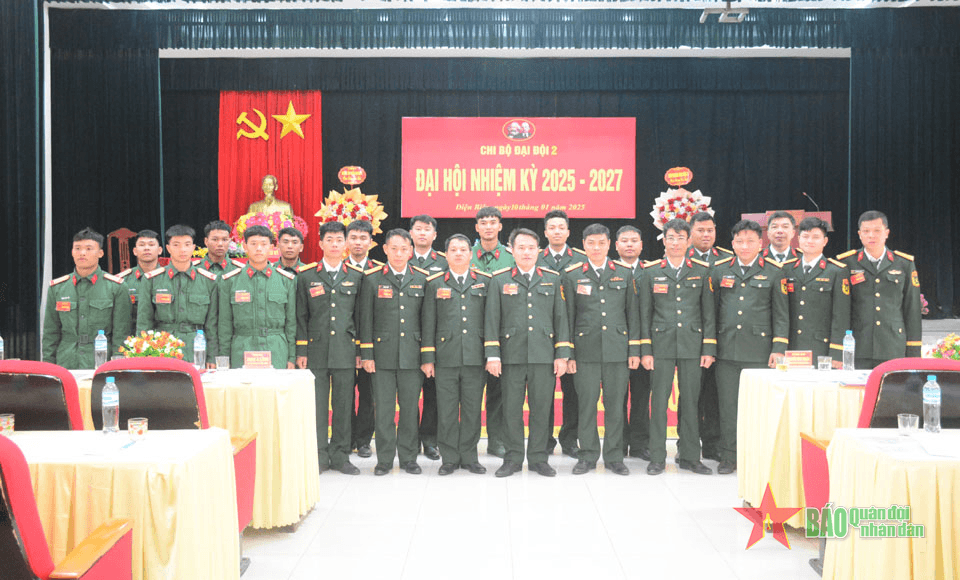 Bộ CHQS tỉnh Điện Biên: Đảng ủy Trung đoàn 741 tổ chức Đại hội Chi bộ điểm