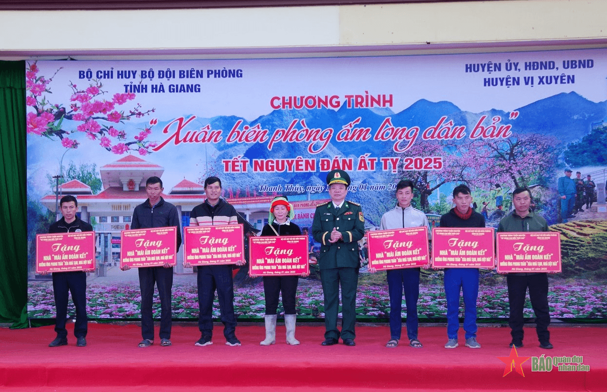 BĐBP tỉnh Hà Giang: Nhiều hoạt động thiết thực tại “Xuân biên phòng, ấm lòng dân bản”