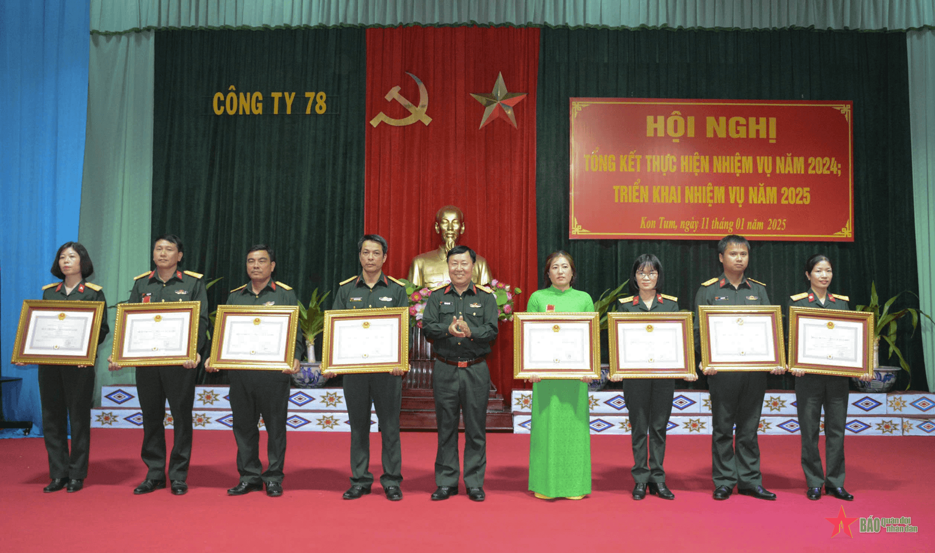 Công ty 78 (Binh đoàn 15) góp phần phát triển kinh tế, xã hội khu vực biên giới