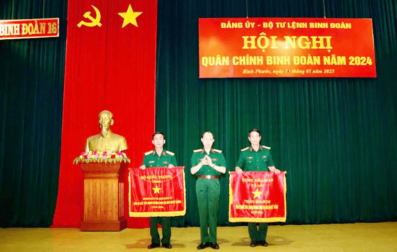 Binh đoàn 16 tổ chức Hội nghị Quân chính năm 2024