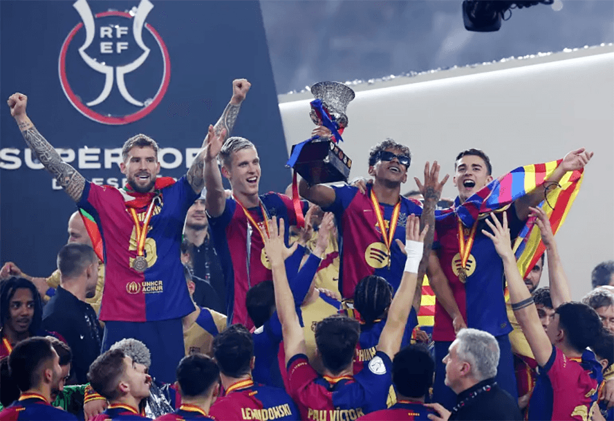 Tin thể thao (13-1): Barca vô địch Siêu cúp Tây Ban Nha, MU thắng Arsenal trong loạt “đấu súng”