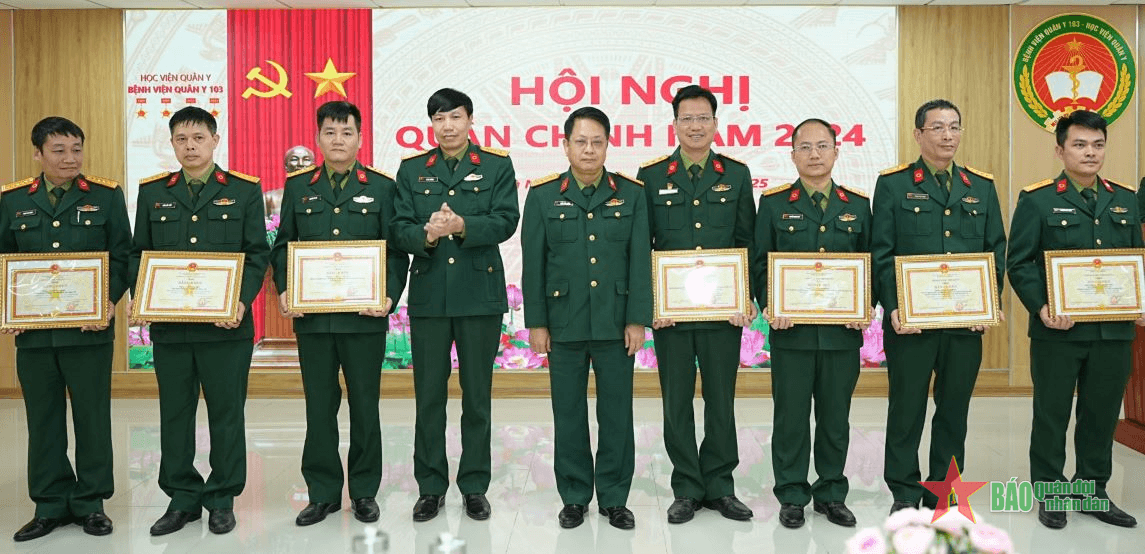 Bệnh viện Quân y 103 tổ chức Hội nghị Quân chính năm 2024