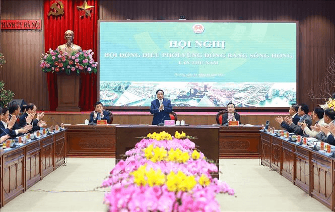 Thủ tướng Phạm Minh Chính: Đồng bằng sông Hồng và Hà Nội phải tiên phong trong kỷ nguyên vươn mình của dân tộc
