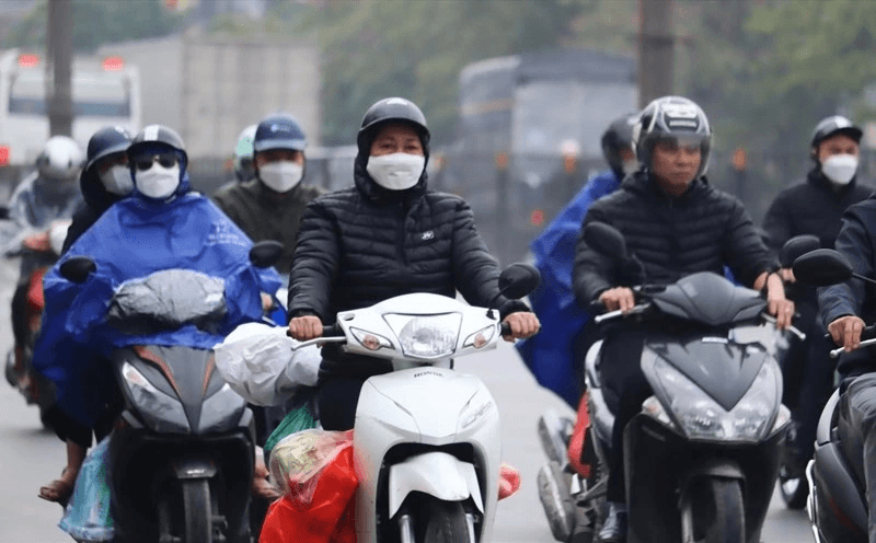 Dự báo thời tiết đêm 14-1: Không khí lạnh tiếp tục di chuyển xuống phía Nam