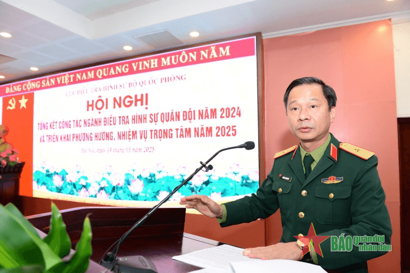 Ngành Điều tra hình sự Quân đội làm tốt công tác điều tra, xử lý các vụ án, vụ việc