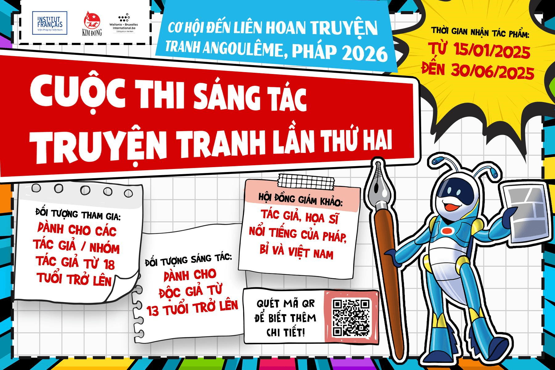 Phát động cuộc thi sáng tác truyện tranh lần thứ hai dành cho tác giả Việt Nam