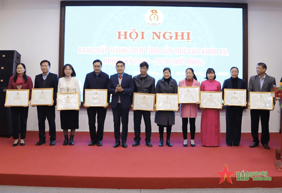 Liên đoàn Lao động tỉnh Điện Biên đề ra 7 nhiệm vụ trọng tâm năm 2025