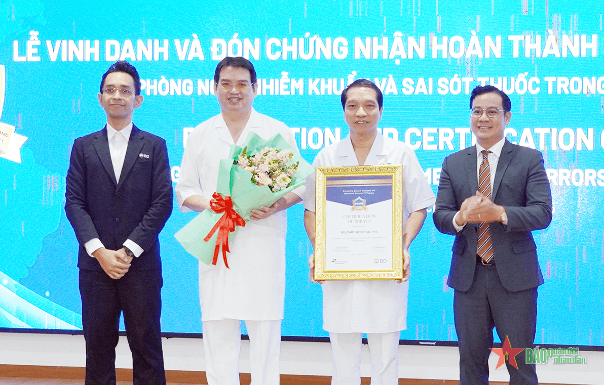 Bệnh viện Quân y 175 nâng cao phòng ngừa nhiễm khuẩn, bảo đảm an toàn người bệnh