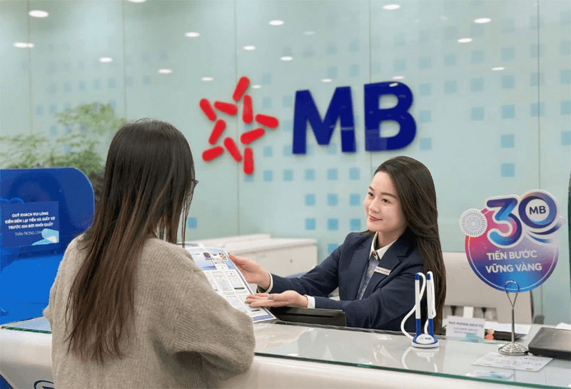 MB trong nhóm 5 ngân hàng có tổng tài sản hơn 1 triệu tỷ đồng