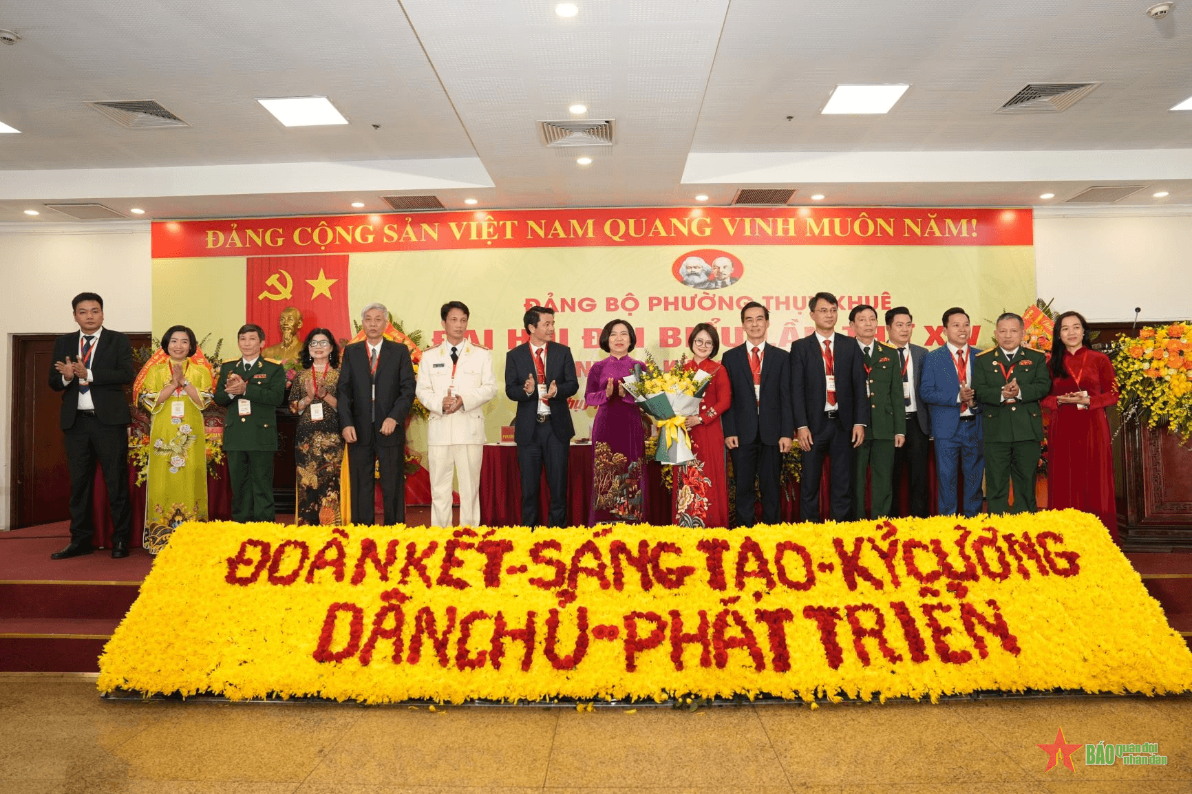 Quận Tây Hồ: Đại hội Đảng bộ điểm phường Thụy Khuê thành công tốt đẹp
