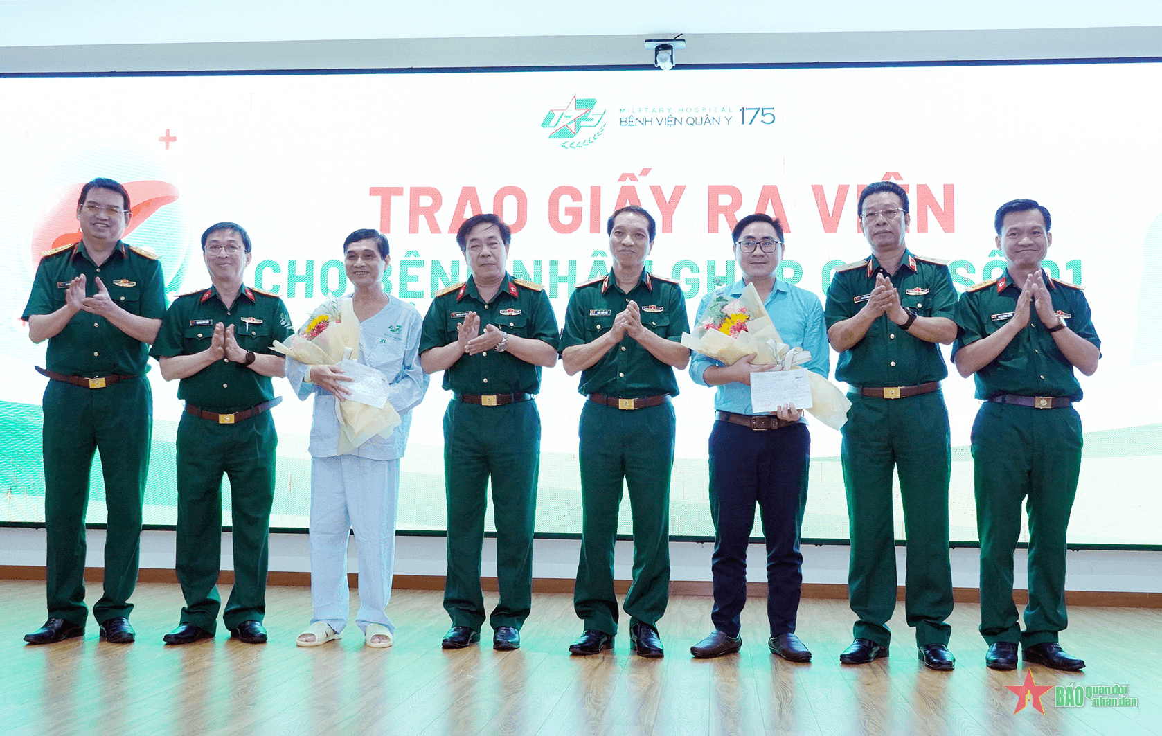 Ca ghép gan đầu tiên tại Bệnh viện Quân y 175 xuất viện
