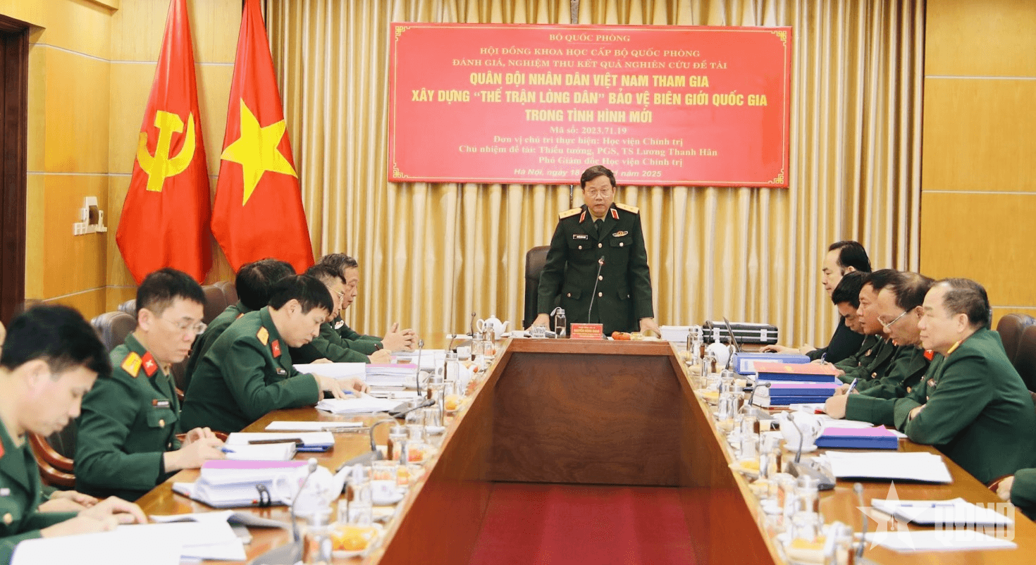 Xây dựng “thế trận lòng dân” bảo vệ biên giới quốc gia trong tình hình mới
