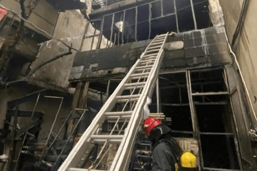 Hà Nội: Cháy nhà dân ở phố Bạch Đằng, 1 người tử vong