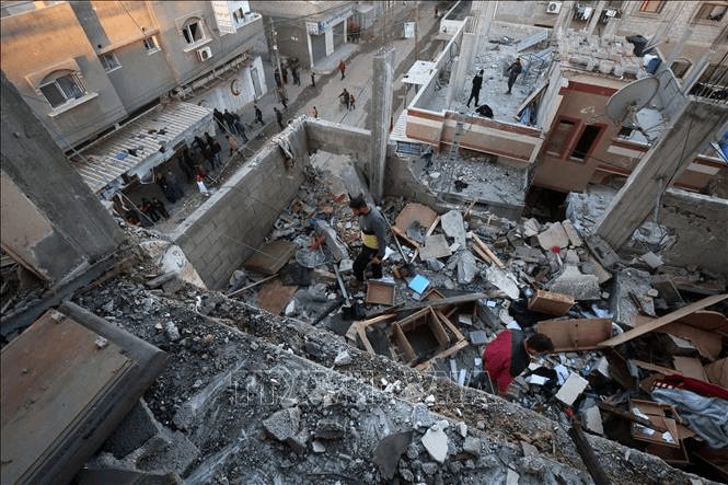 Israel thông báo thời gian lệnh ngừng bắn ở Gaza có hiệu lực