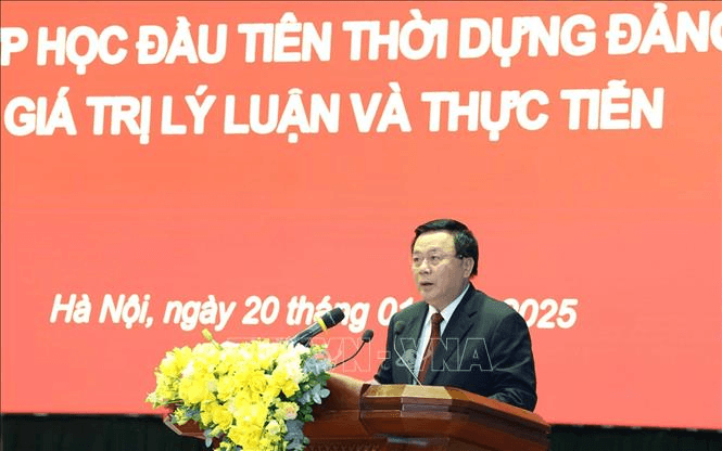 Lớp học đầu tiên thời dựng Đảng - Giá trị lý luận và thực tiễn