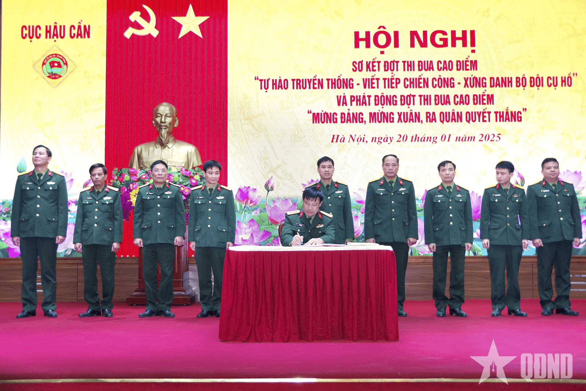 Cục Hậu cần, Tổng cục Hậu cần phát động thi đua “Mừng Đảng, mừng Xuân, ra quân quyết thắng”