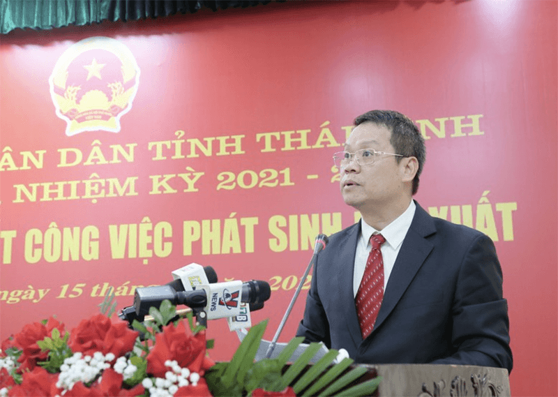 Phê chuẩn kết quả bầu, miễn nhiệm Chủ tịch UBND tỉnh Thái Bình