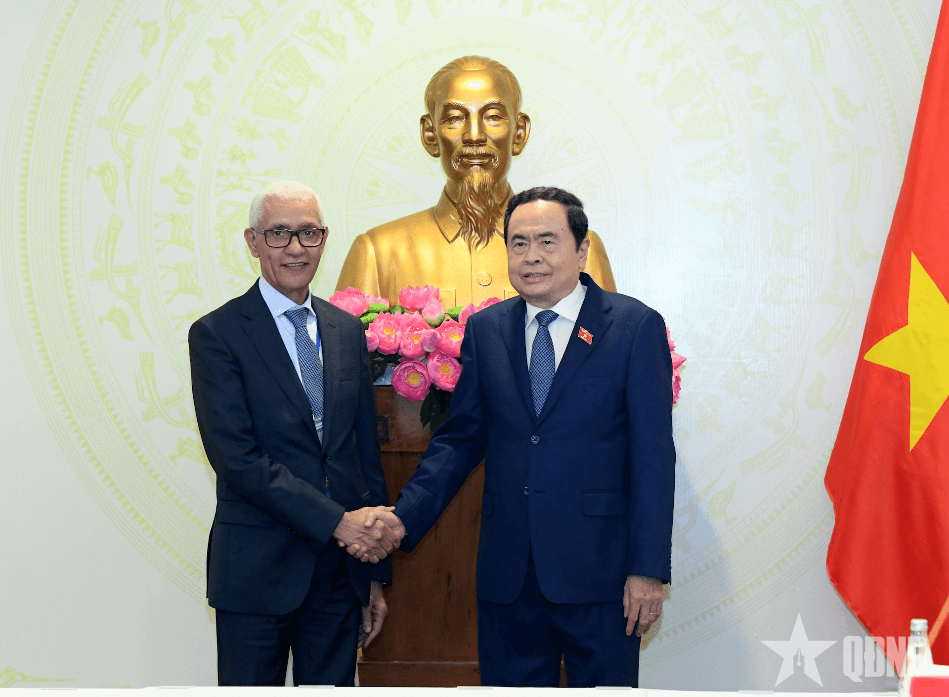 Chủ tịch Quốc hội Trần Thanh Mẫn tiếp Chủ tịch Hạ viện Morocco