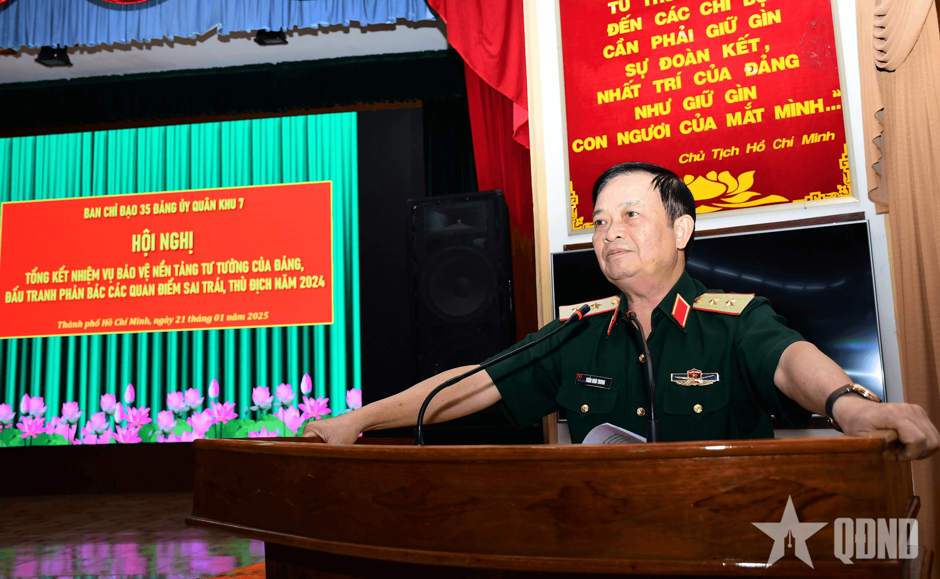 Quân khu 7 giữ vững trận địa tư tưởng của Đảng trên địa bàn