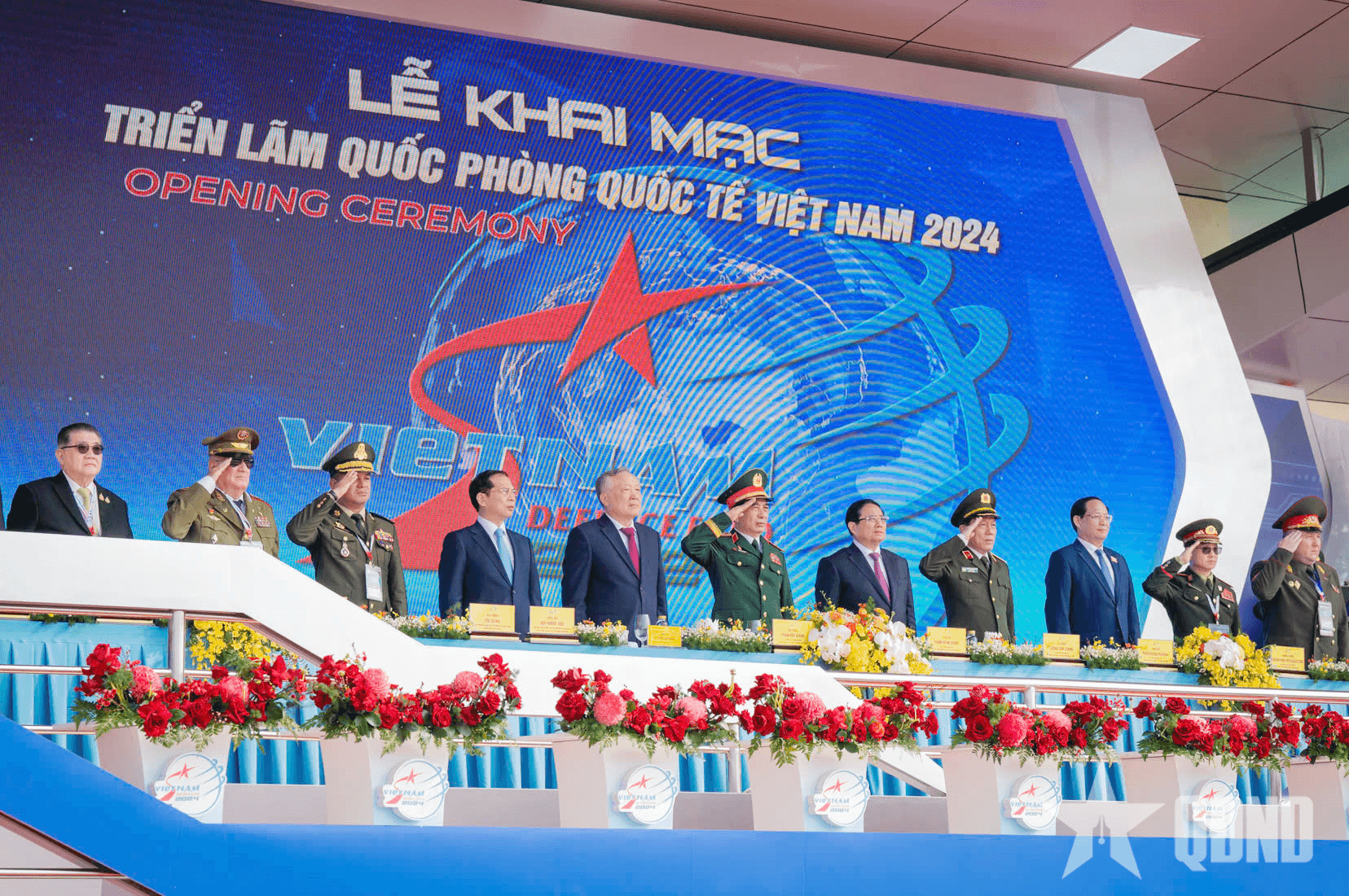 Thư cảm ơn của Ban Tổ chức Triển lãm Quốc phòng quốc tế Việt Nam 2024