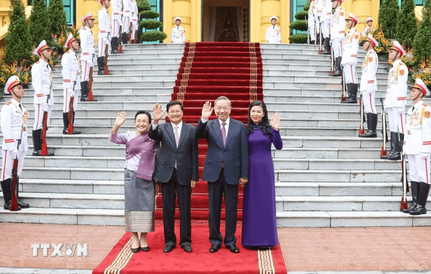 12 Sự kiện nổi bật trong năm 2024 góp phần tăng cường hơn nữa mối quan hệ đặc biệt Việt Nam-Lào