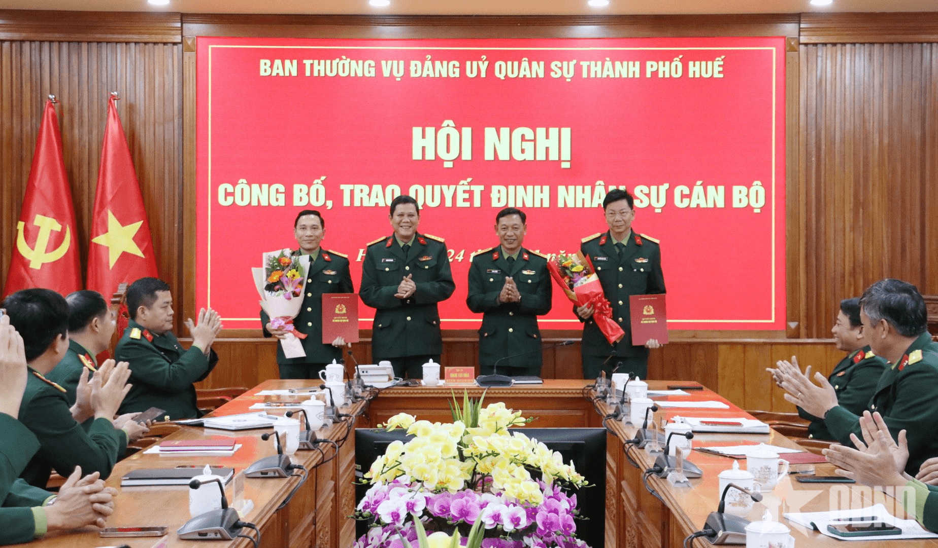 Bộ CHQS thành phố Huế có tân Phó chỉ huy trưởng