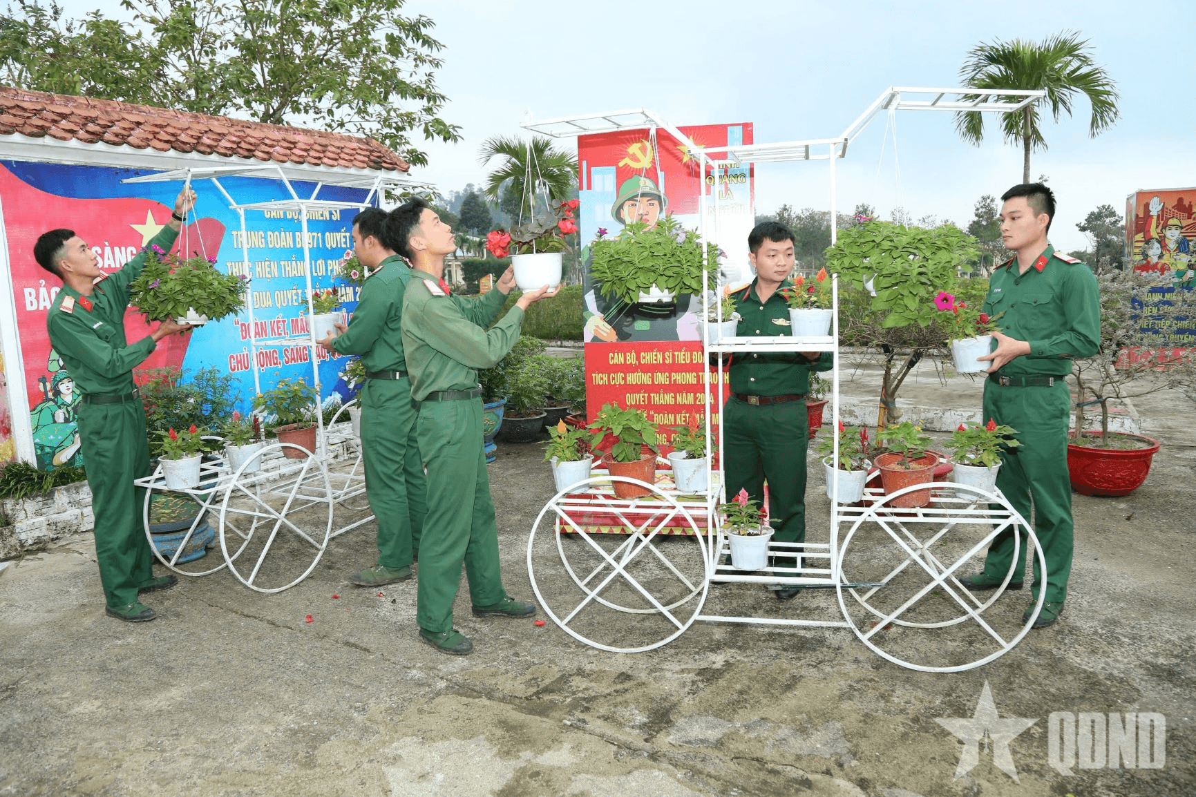 Chiến sĩ trẻ trưởng thành trong quân ngũ