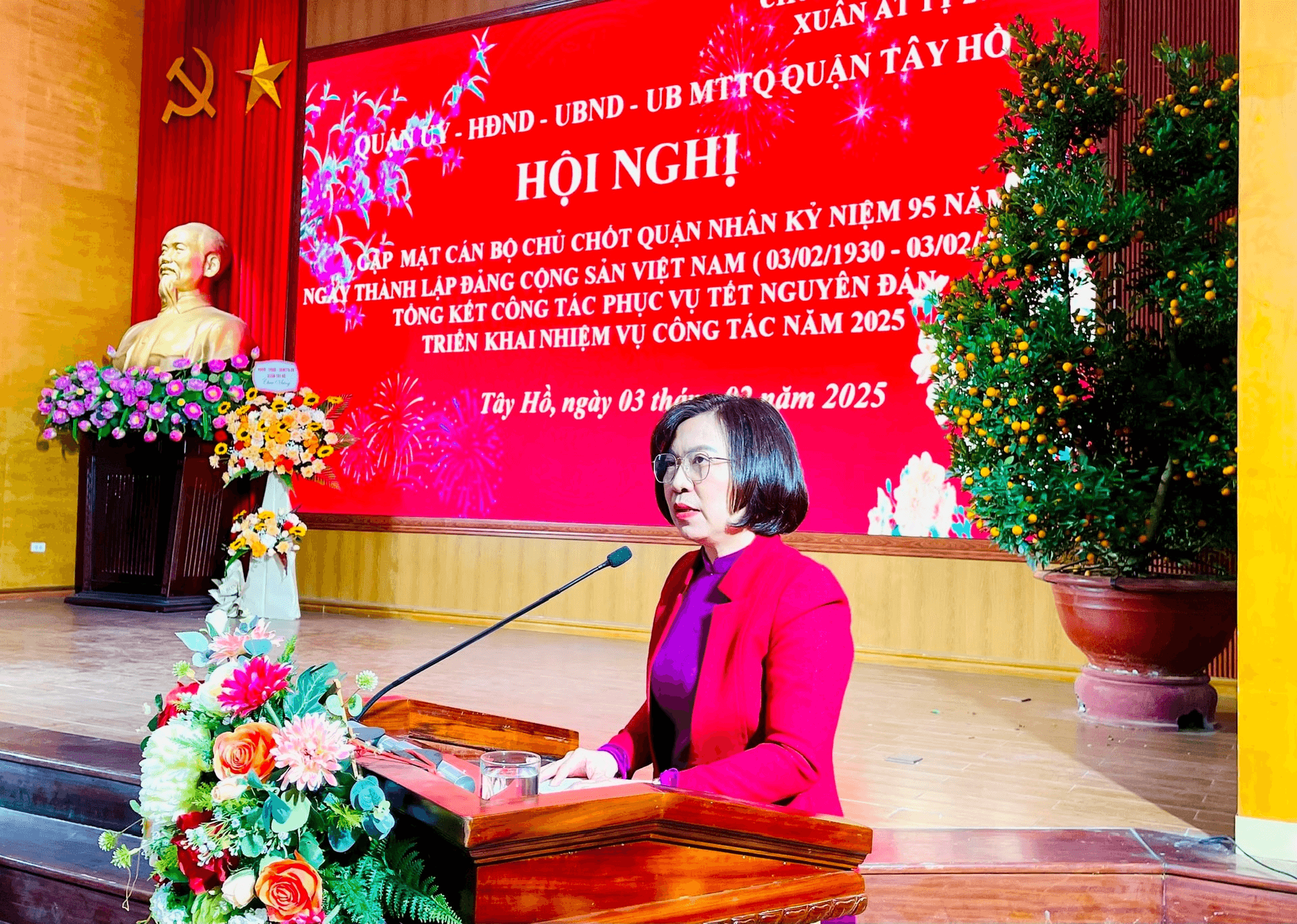 Quận Tây Hồ kỷ niệm 95 năm Ngày thành lập Đảng Cộng sản Việt Nam