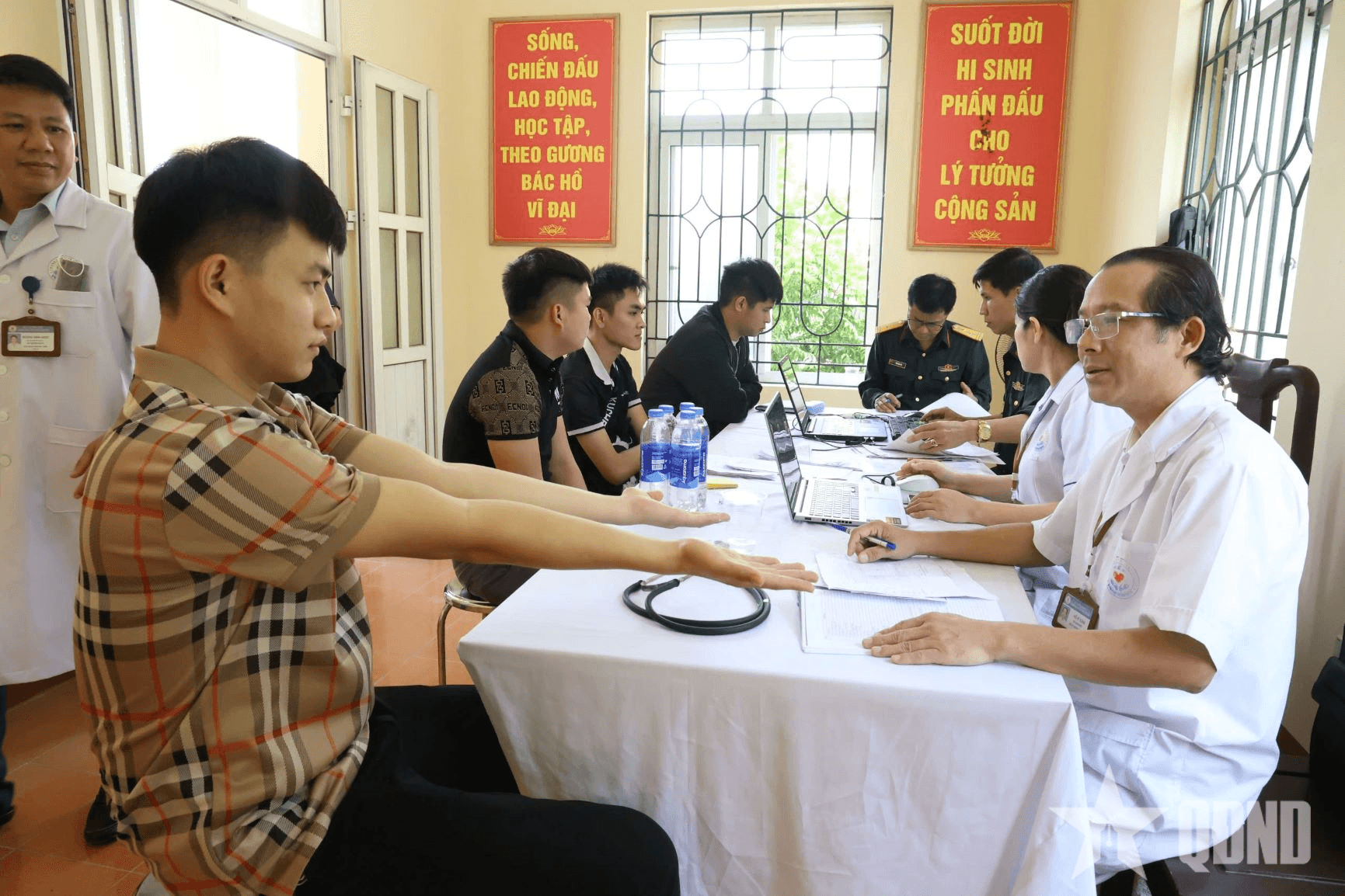 Thanh niên Tam Đảo sẵn sàng tòng quân