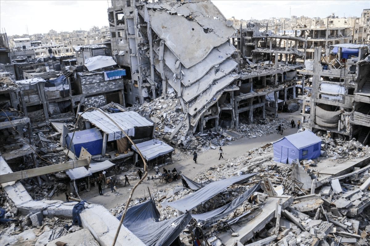 Nỗi khổ của những người trở về nhà ở Gaza