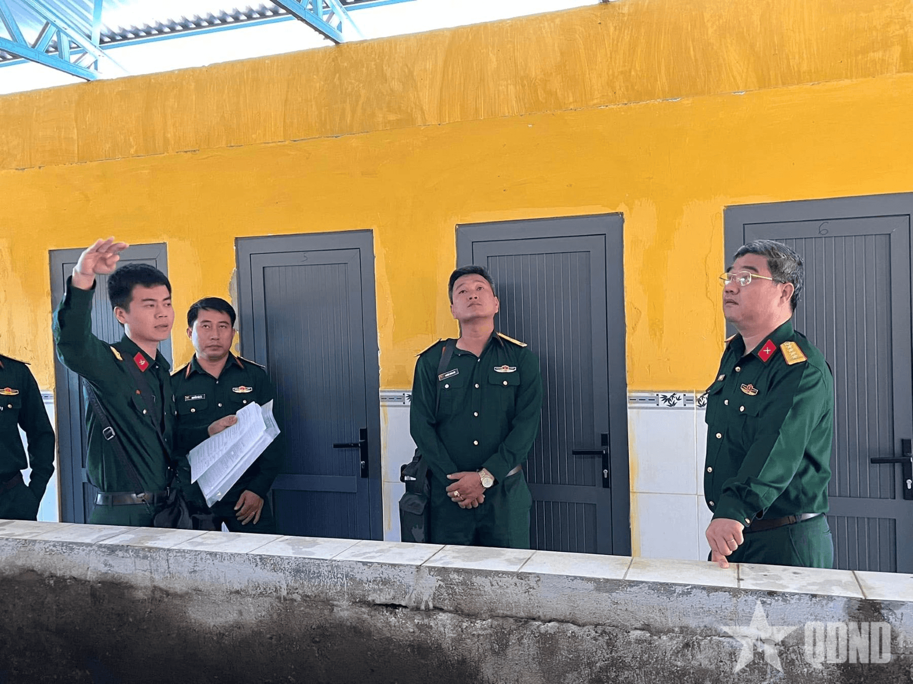 Bộ CHQS tỉnh Khánh Hòa kiểm tra toàn diện Trung đoàn 974